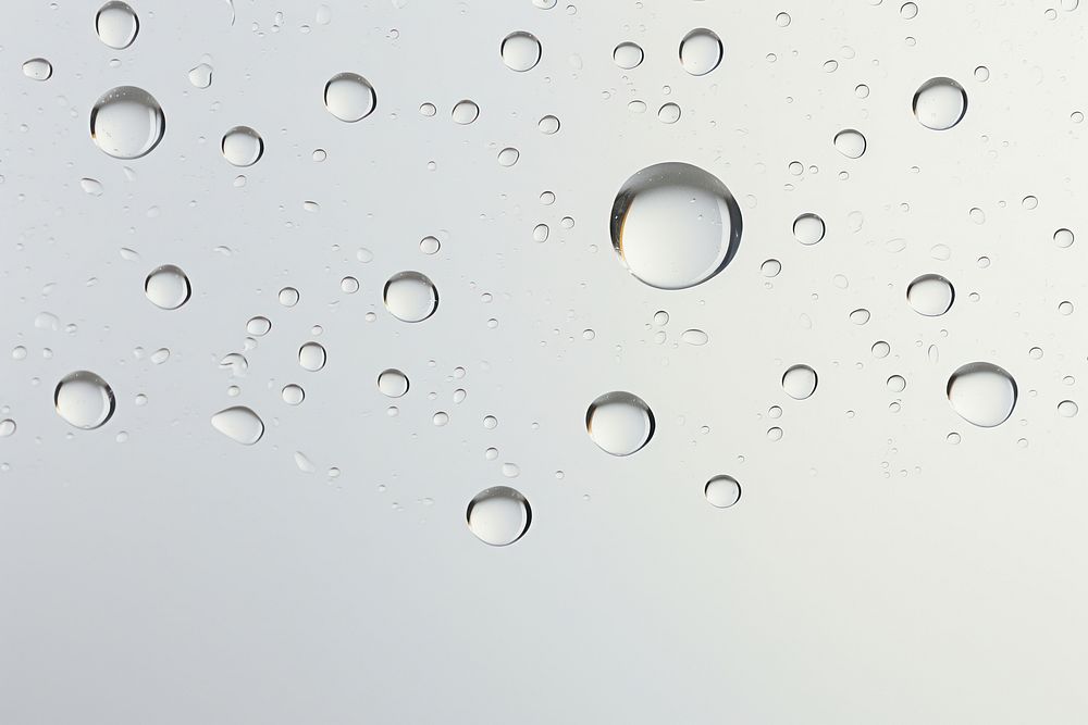 Raindrops as an overlay background droplets water.