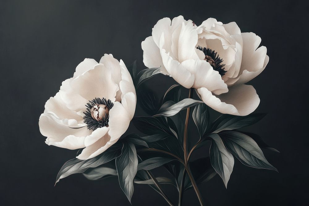 Peony flowers peonies peony art.