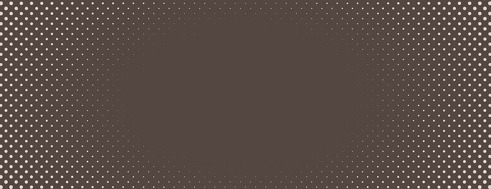 Brown background with halftone dotted pattern. The background features a brown color with a smooth texture and white dots…