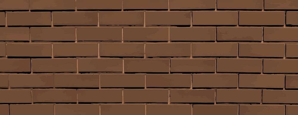 Brown brick background, background with a textured, rustic style. The background features brown, rectangular bricks in a…