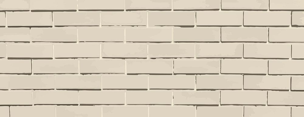 Beige brick background, background with a textured brick pattern, background in a soft beige color, giving a rustic beige…