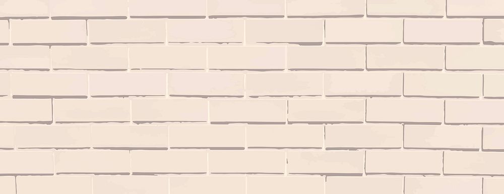 Beige brick background, background with a textured brick pattern, background in beige color, creating a rustic, beige…