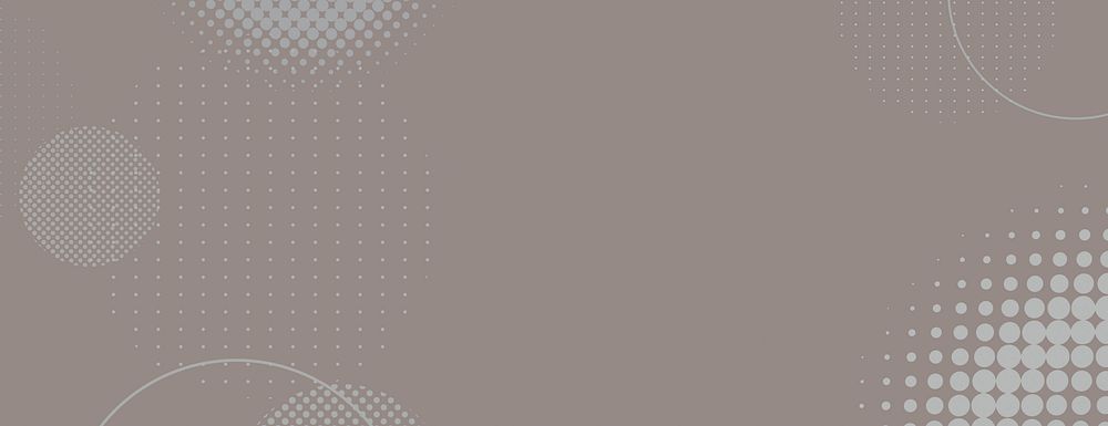 Taupe background with a dotted pattern, featuring white circles. The background is smooth and taupe, with a modern, abstract…