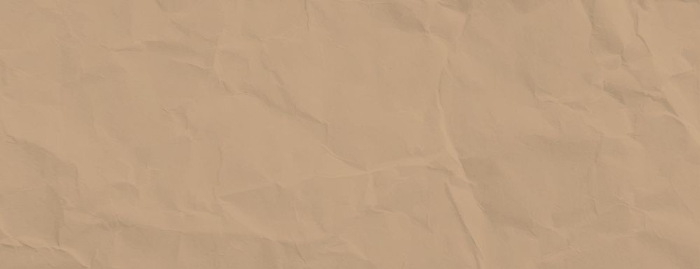 A crumpled paper background with a beige color. The beige background has a textured, wrinkled appearance, adding a rustic…