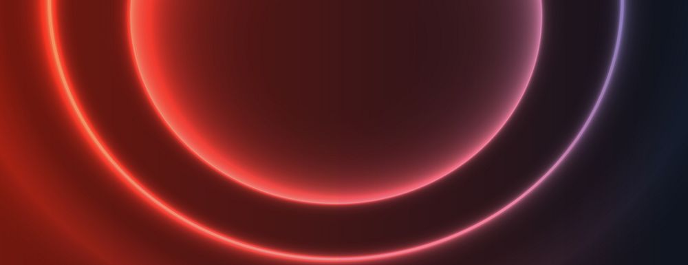 Vibrant abstract glowing circles background design