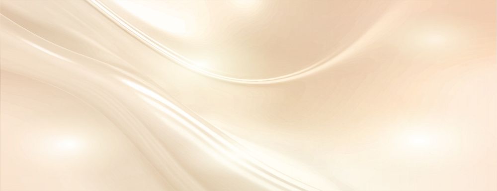 Cream background with smooth, flowing texture. The background features soft, cream waves creating a serene, elegant cream…