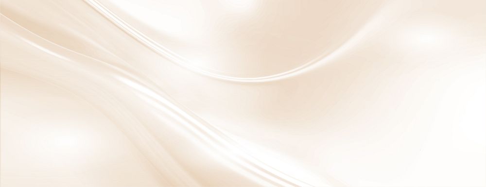 Elegant smooth cream waves background design