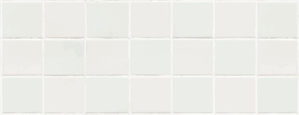 Minimalist white tile pattern background design