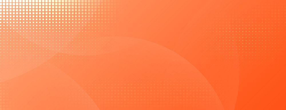 Vibrant geometric orange  background design