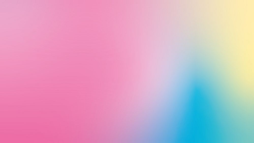 Abstract pink blue gradient desktop wallpaper vector. Minimal pink blue gradient Digital technology background. Abstract…