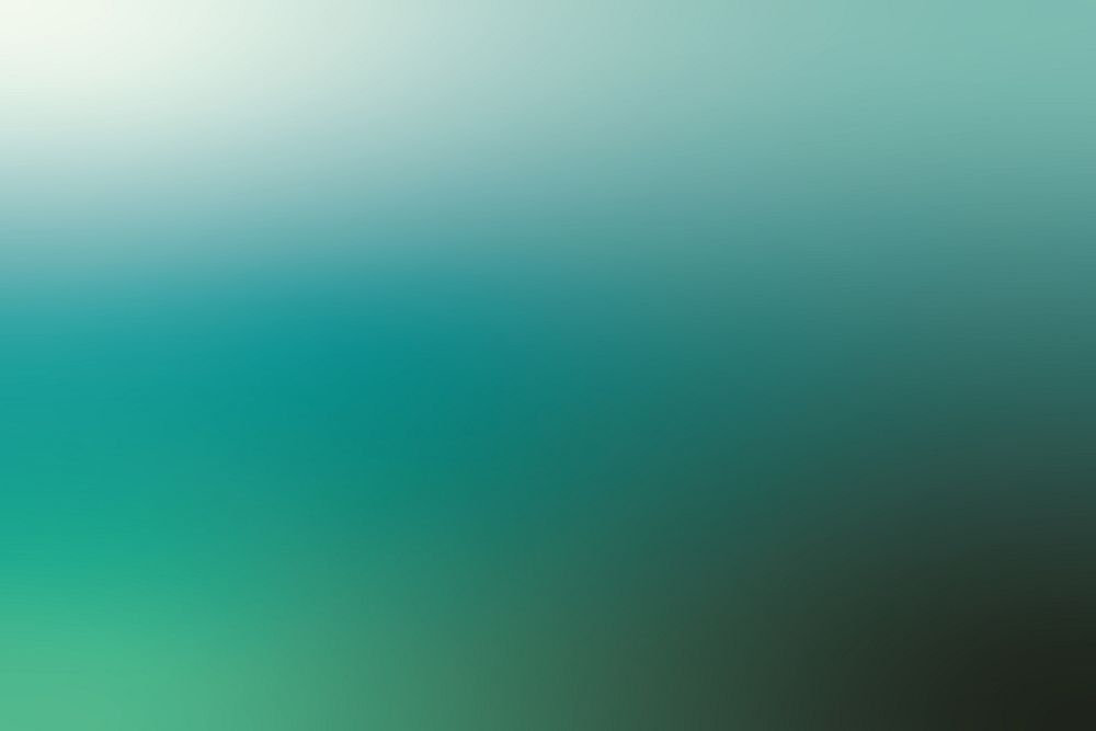 Smooth gradient teal  background design