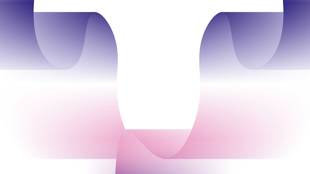 Abstract curve shape gradient pink purple Background. Gradient pink purple abstract desktop wallpaper vector. Abstract pink…