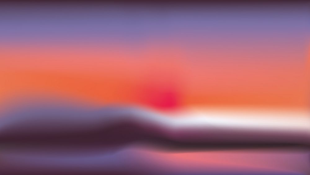 Vibrant abstract sunset gradient desktop wallpaper