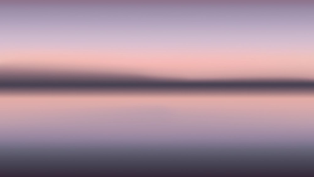 Serene pastel gradient horizon desktop wallpaper