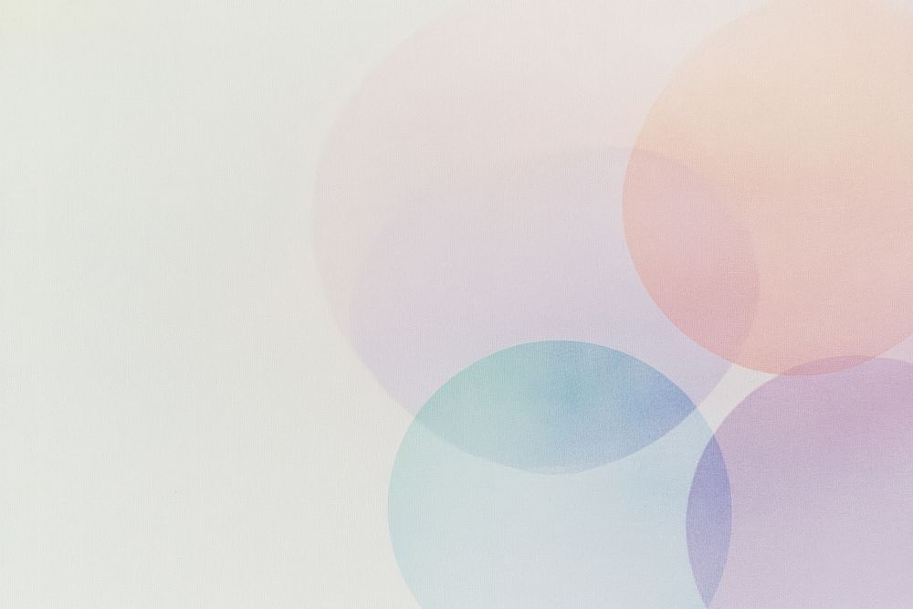 Grainny background gradients circles overlapping.