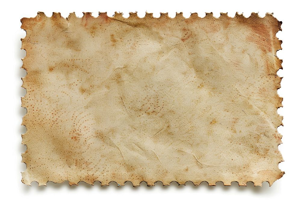 Blank empty stamp background postage stamp parchment.