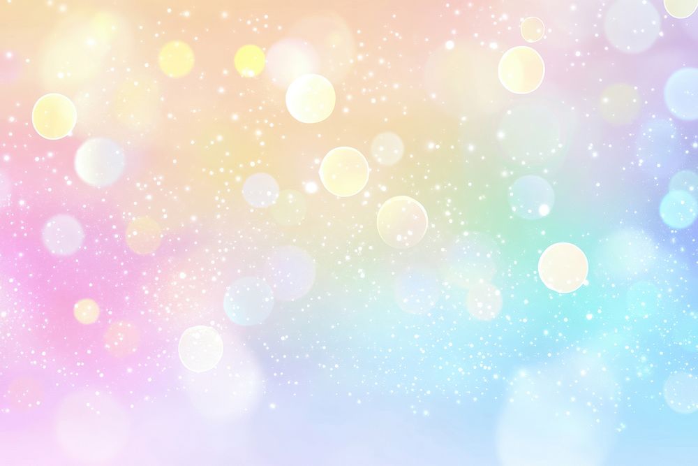 Holographic rainbow pastel-colored background graphics gradient.