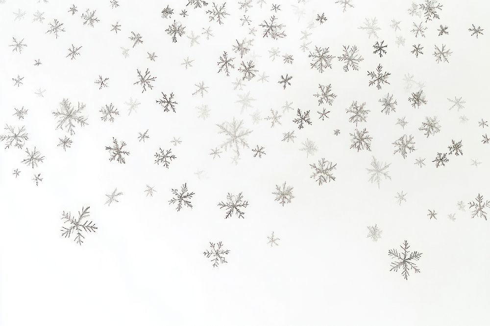 Snowflakes background winter white.