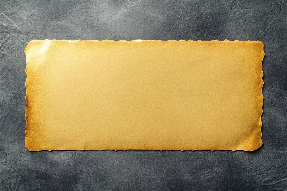 A blank golden ticket background decorative stationery.