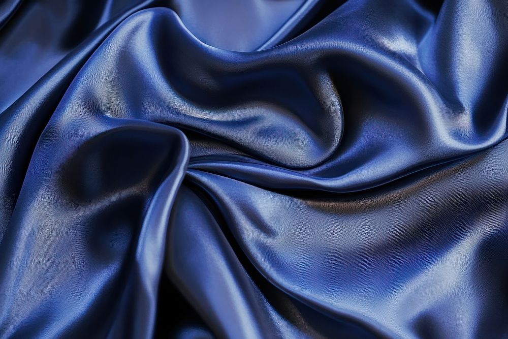 Fabric abstract blue texture smooth.