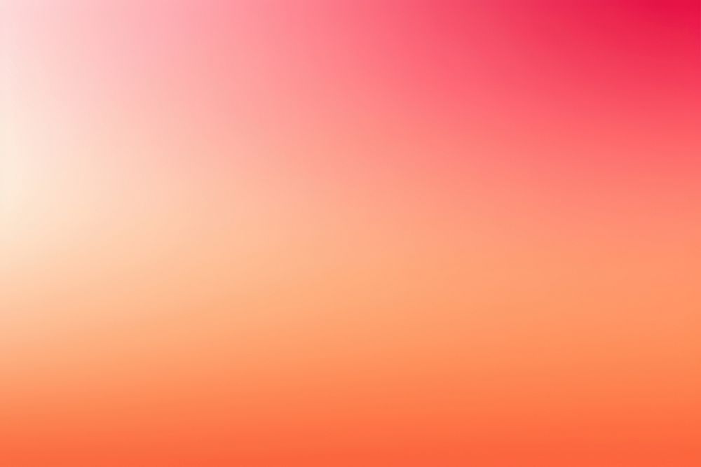 Pink and orange simple plain gradient background color transition outdoors.