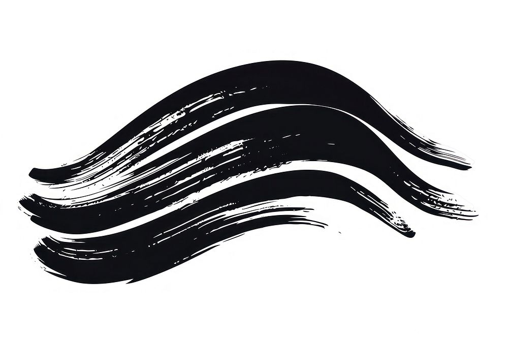 Rectangle shape strokes black brush.