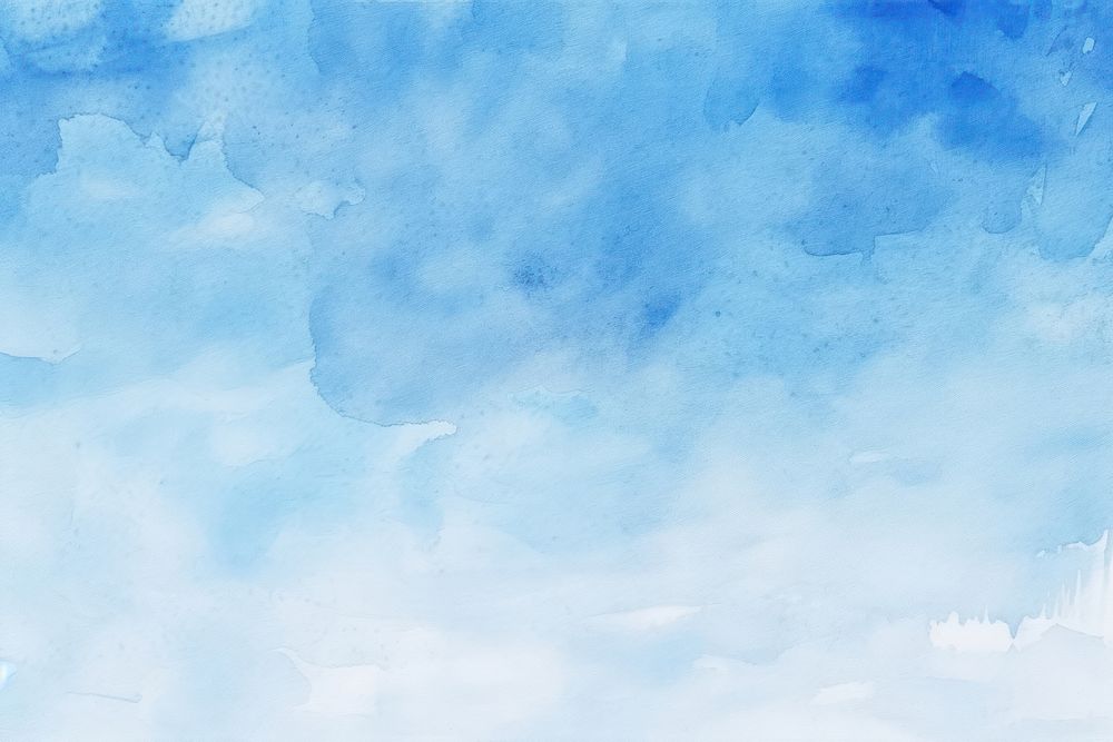 Blue and white texture watercolor background.