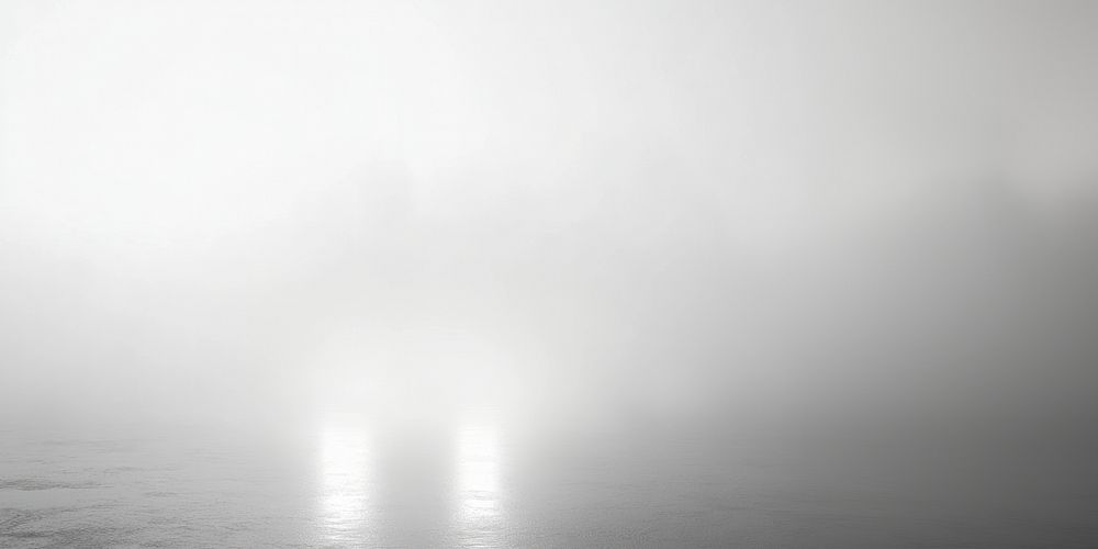 A white background with an empty space in the center fog atmosphere mystery.