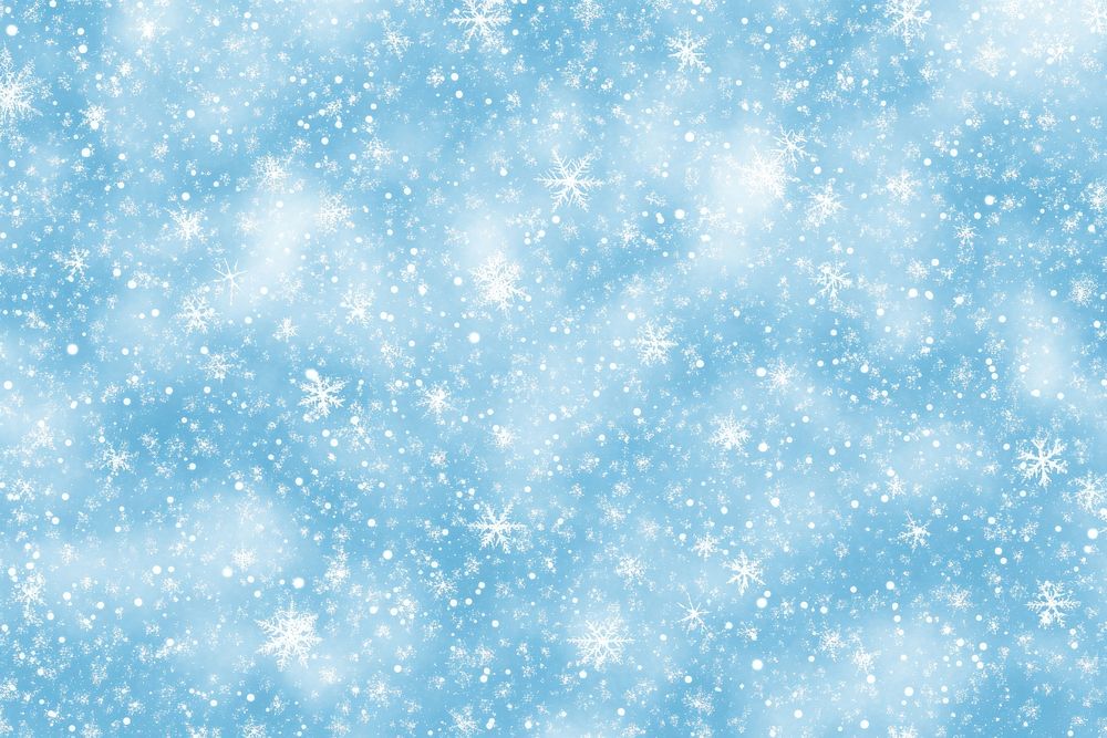 Texture of white snow snowflakes background winter.