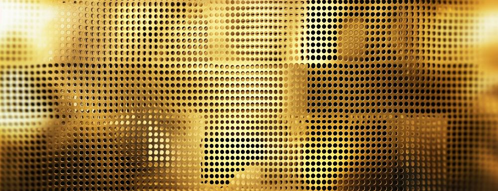 Gold metal gradient background texture architecture blackboard.