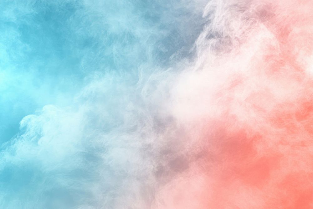 Pastel smoky background texture clouds blue.