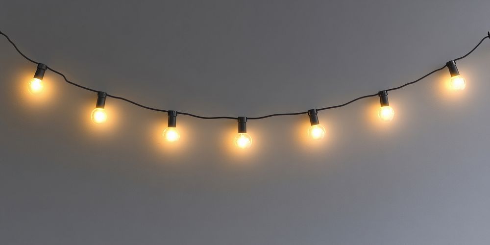 String lights lighting illumination decorative.