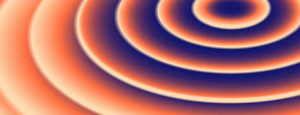 orange abstract ripple gradient background