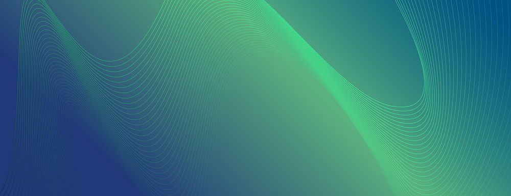 teal abstract gradient wavy technology background