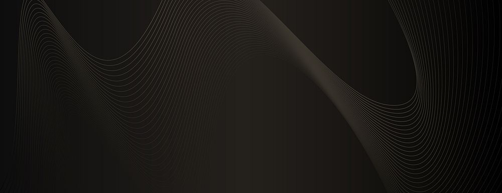 black abstract gradient wavy technology background