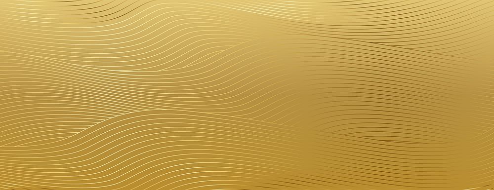 gold technology wavy background