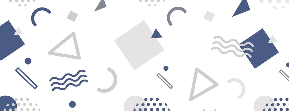 Geometric background with a white background and navy blue shapes. The background features a modern, abstract style with…