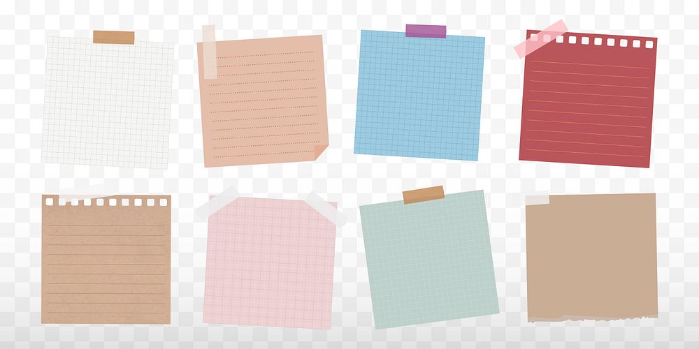 Collection of colorful sticky notes. Sticky notes in various colors and sizes. Perfect for reminders, sticky notes for…