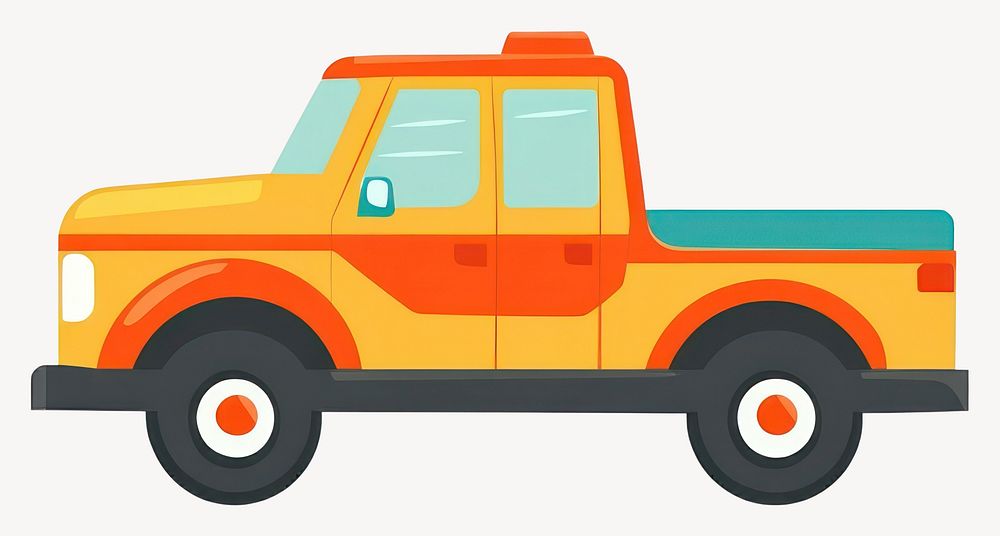 Car illustration colorful vehicle vector