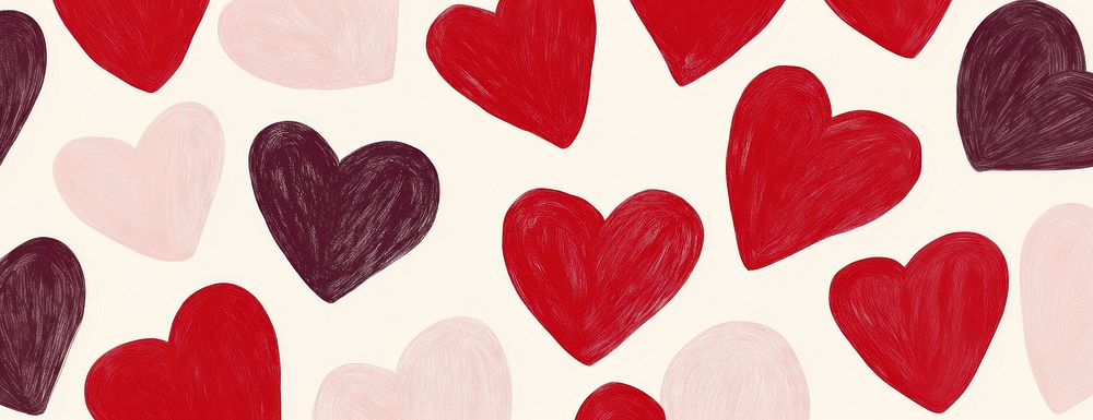 Illustration valentine's romantic pattern.