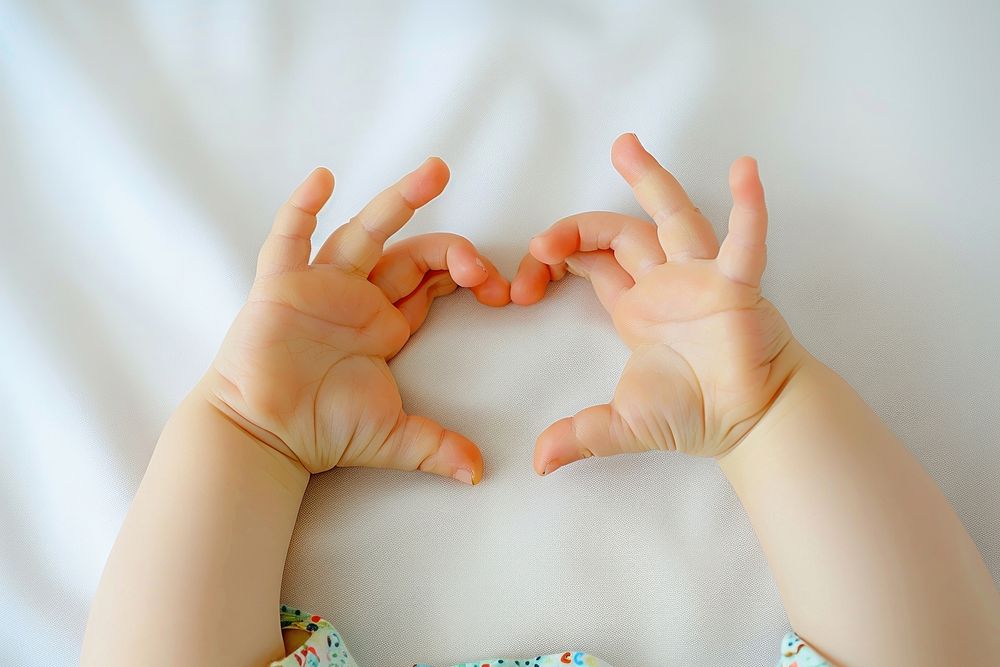 Heart shape hands person finger.