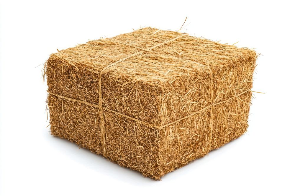 Bales of hay square straw bale.