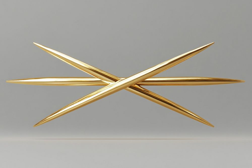 Shooting star gold metallic contemporary.