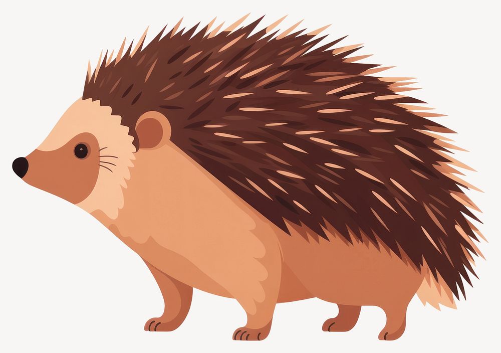 Hedgehog hedgehog illustration animal vector