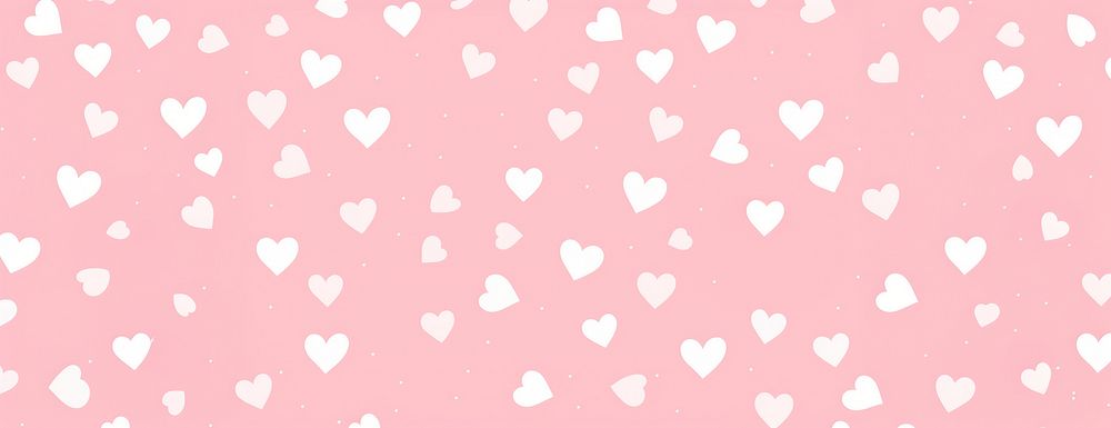 White tiny heart pattern background hearts.