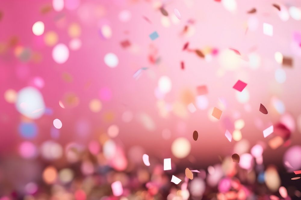 Confetti celebration background abstract.