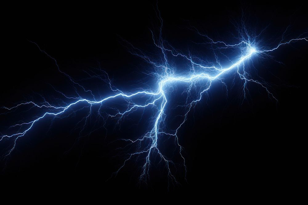 Lightning background thunderstorm electricity.