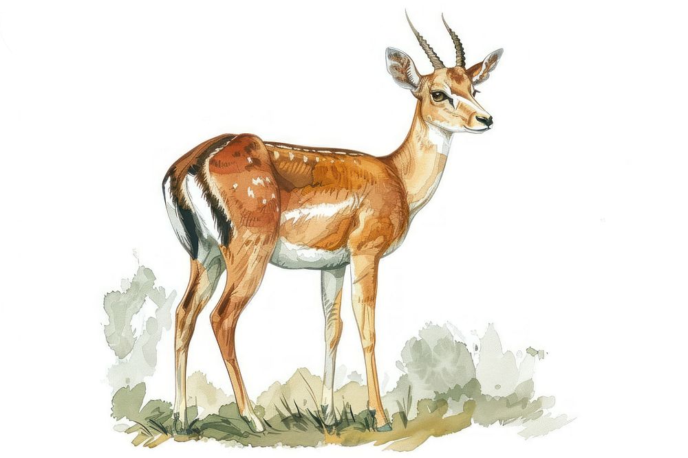 Vintage Animal Wildlife wildlife animal illustration.