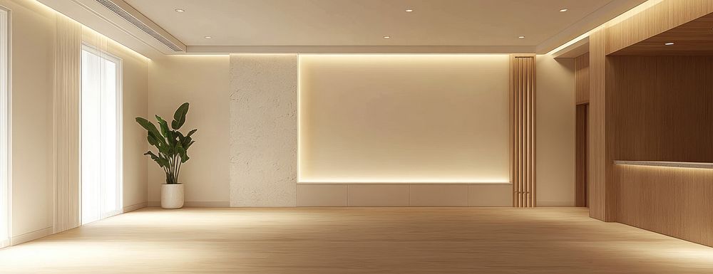 Modern kitchen room architecture minimalist interior.