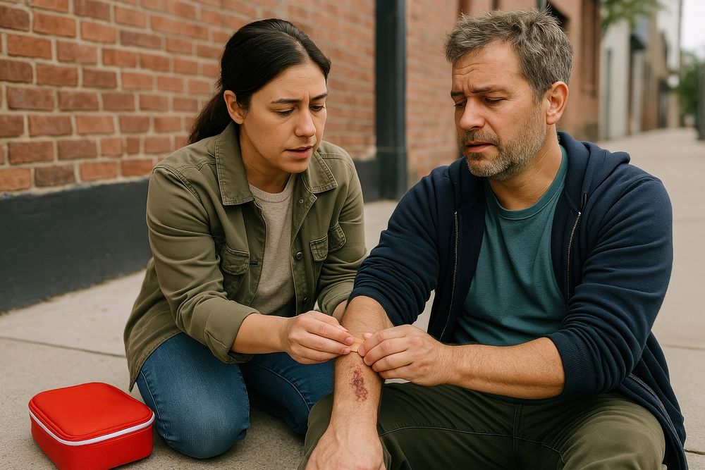 First aid assistance for injury | Free Photo - rawpixel